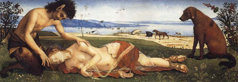 Piero di Cosimo The Death of Procris oil painting picture